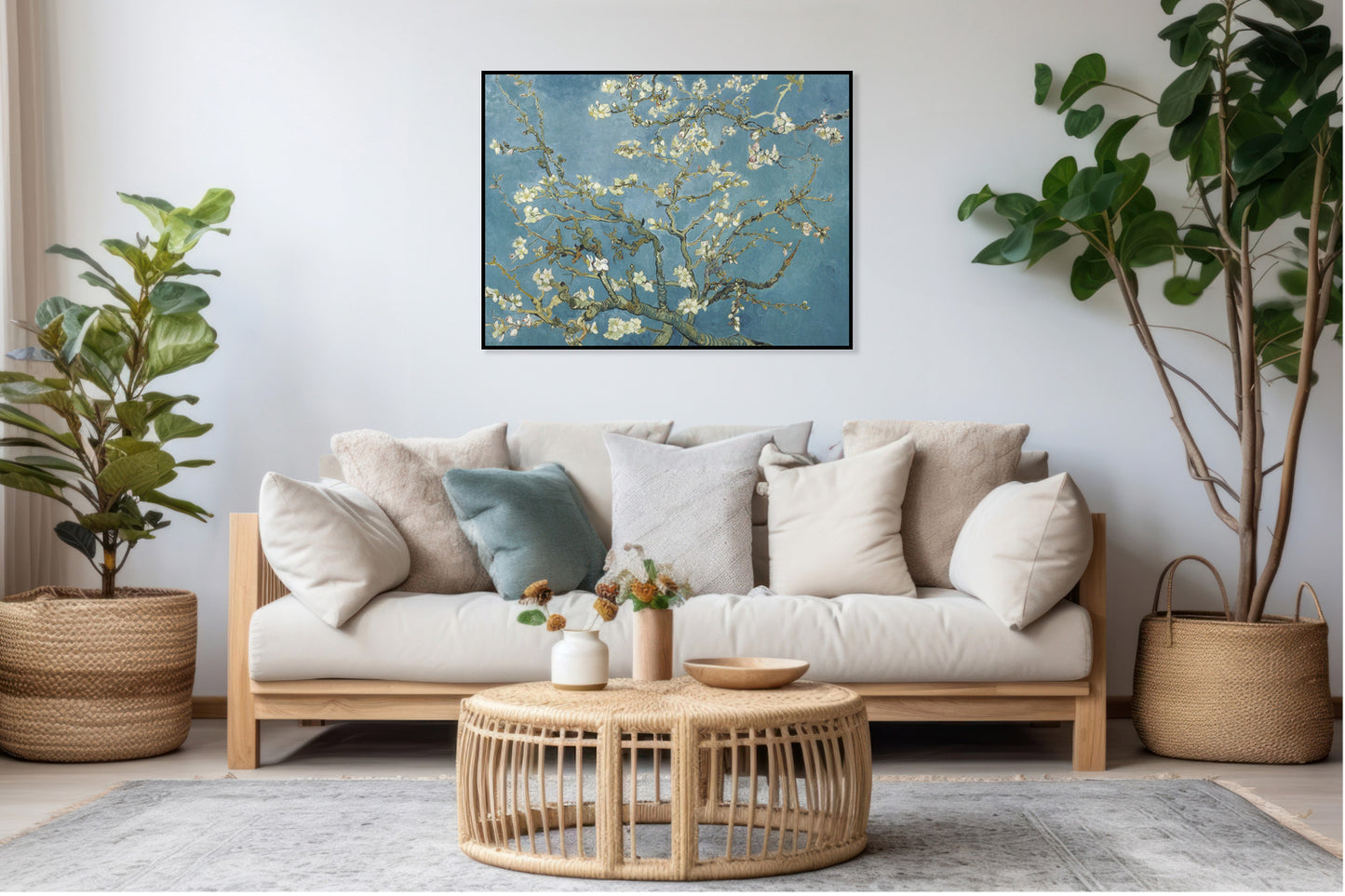 Plakat  Almond Blossom, Van Gogh Vintage do Salonu