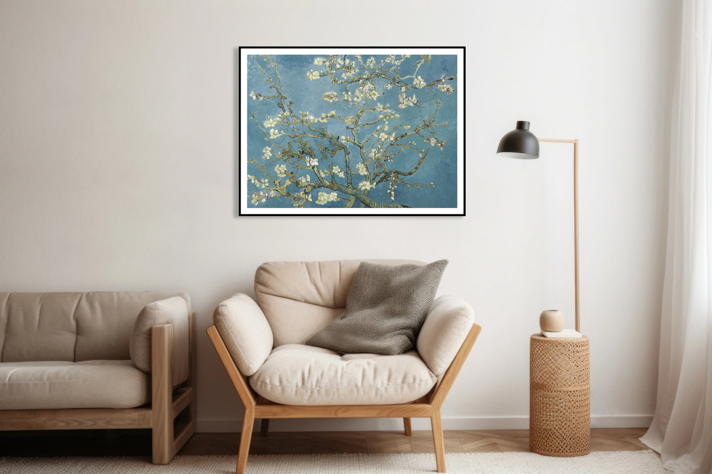 Plakat  Almond Blossom, Van Gogh Vintage do Salonu