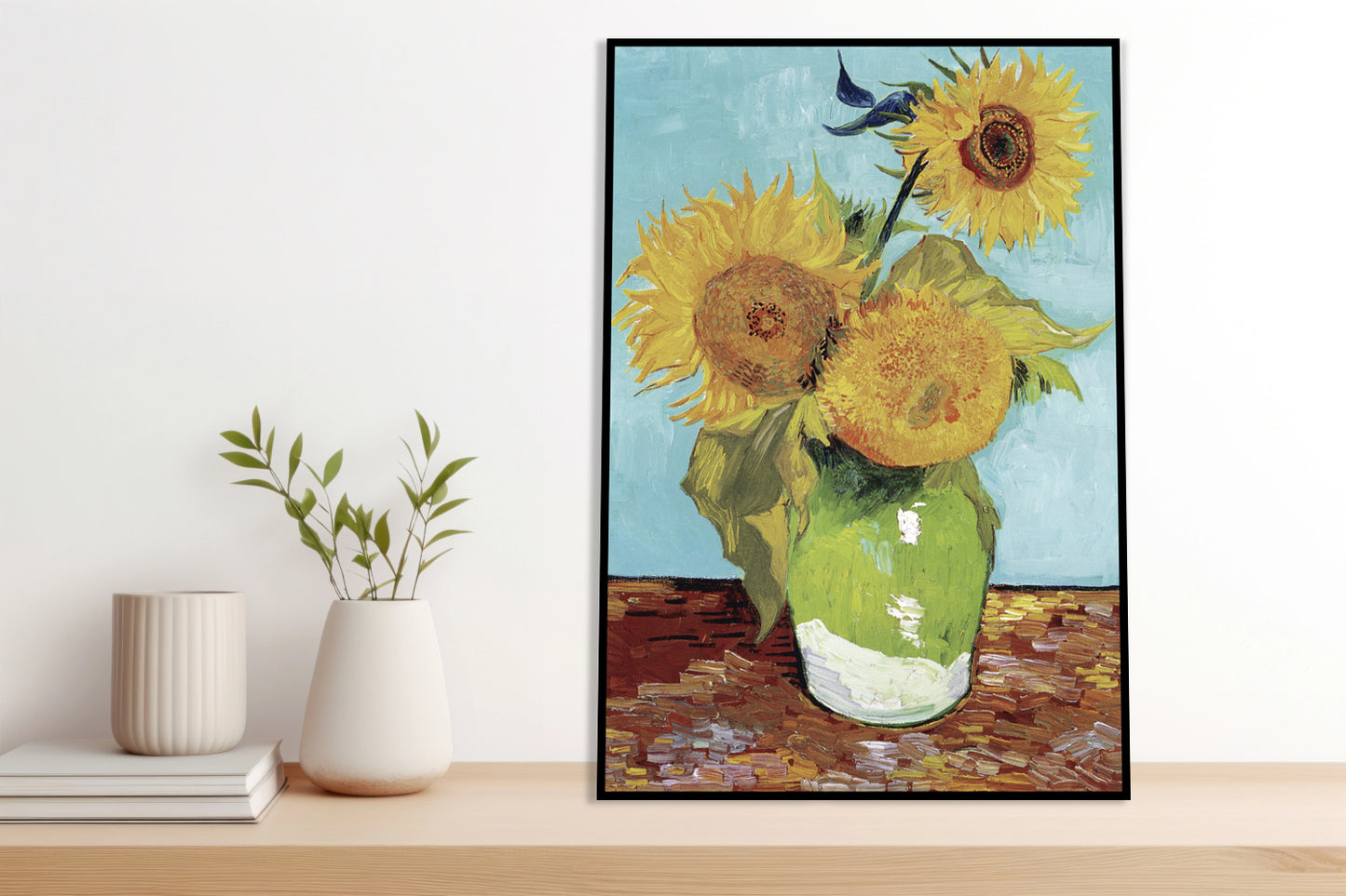 Plakat  Vase with Three Sunflowers, Van Gogh Vintage