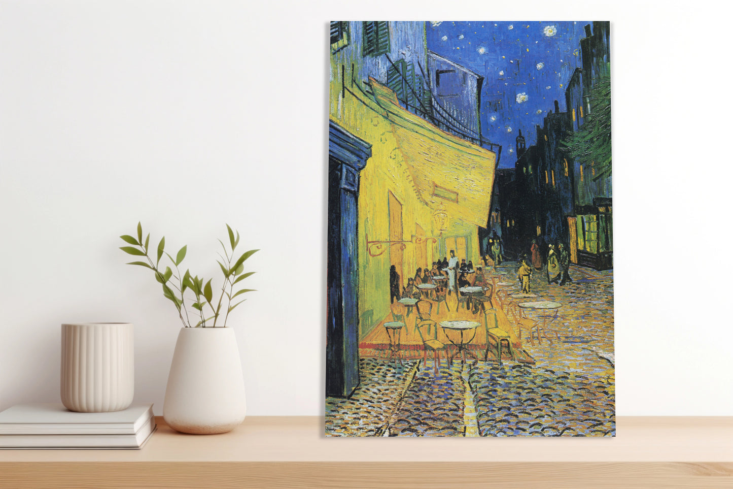 Obraz  Café Terrace at Night, Van Gogh Vintage do Salonu