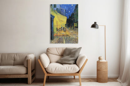 Obraz  Café Terrace at Night, Van Gogh Vintage do Salonu
