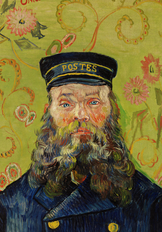 Plakat  Portret Listonosza, Van Gogh Vintage do Salonu