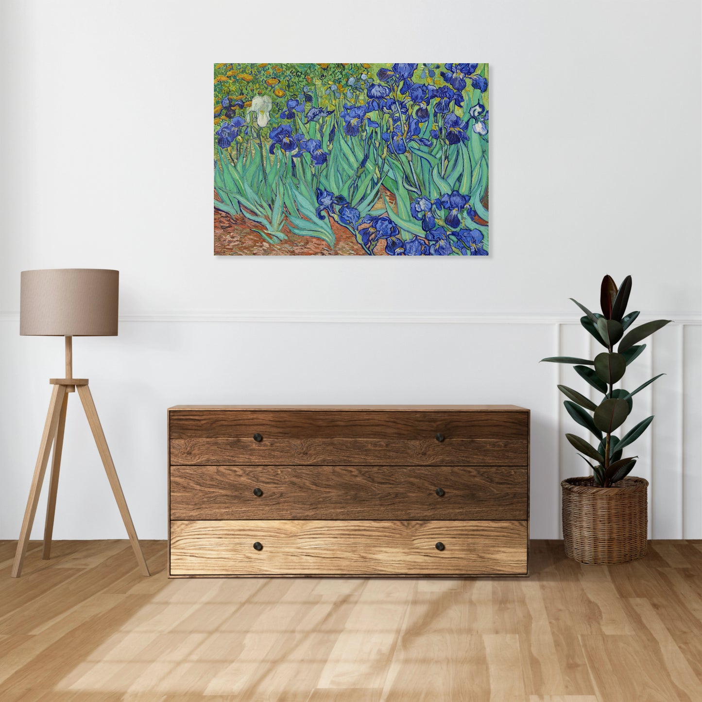Obraz  Irises, Van Gogh Vintage do Salonu
