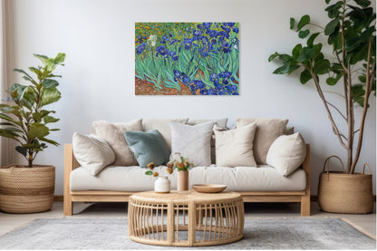 Obraz  Irises, Van Gogh Vintage do Salonu