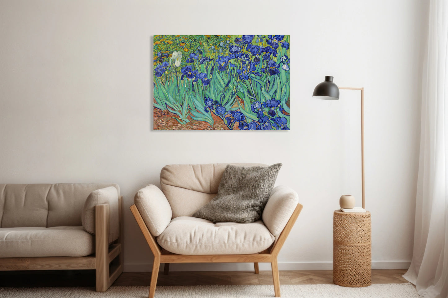 Obraz  Irises, Van Gogh Vintage do Salonu