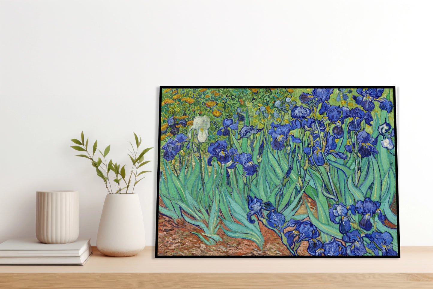 Plakat  Irises, Van Gogh Vintage do Salonu