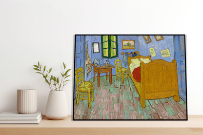 Plakat  The Bedroom, Van Gogh Vintage do Salonu