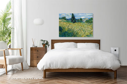 Obraz   Green Wheat Field with Cypress, Van Gogh Vintage