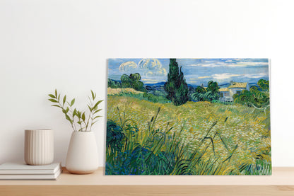 Obraz   Green Wheat Field with Cypress, Van Gogh Vintage