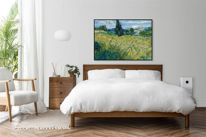 Plakat   Green Wheat Field with Cypress, Van Gogh Vintage