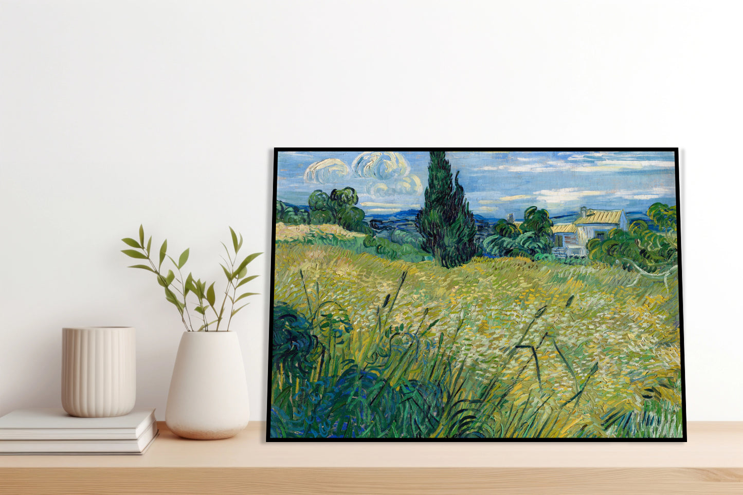 Plakat   Green Wheat Field with Cypress, Van Gogh Vintage