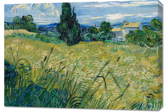 Obraz   Green Wheat Field with Cypress, Van Gogh Vintage