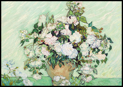 Plakat   Wazon z Różami, Van Gogh Vintage do Salonu