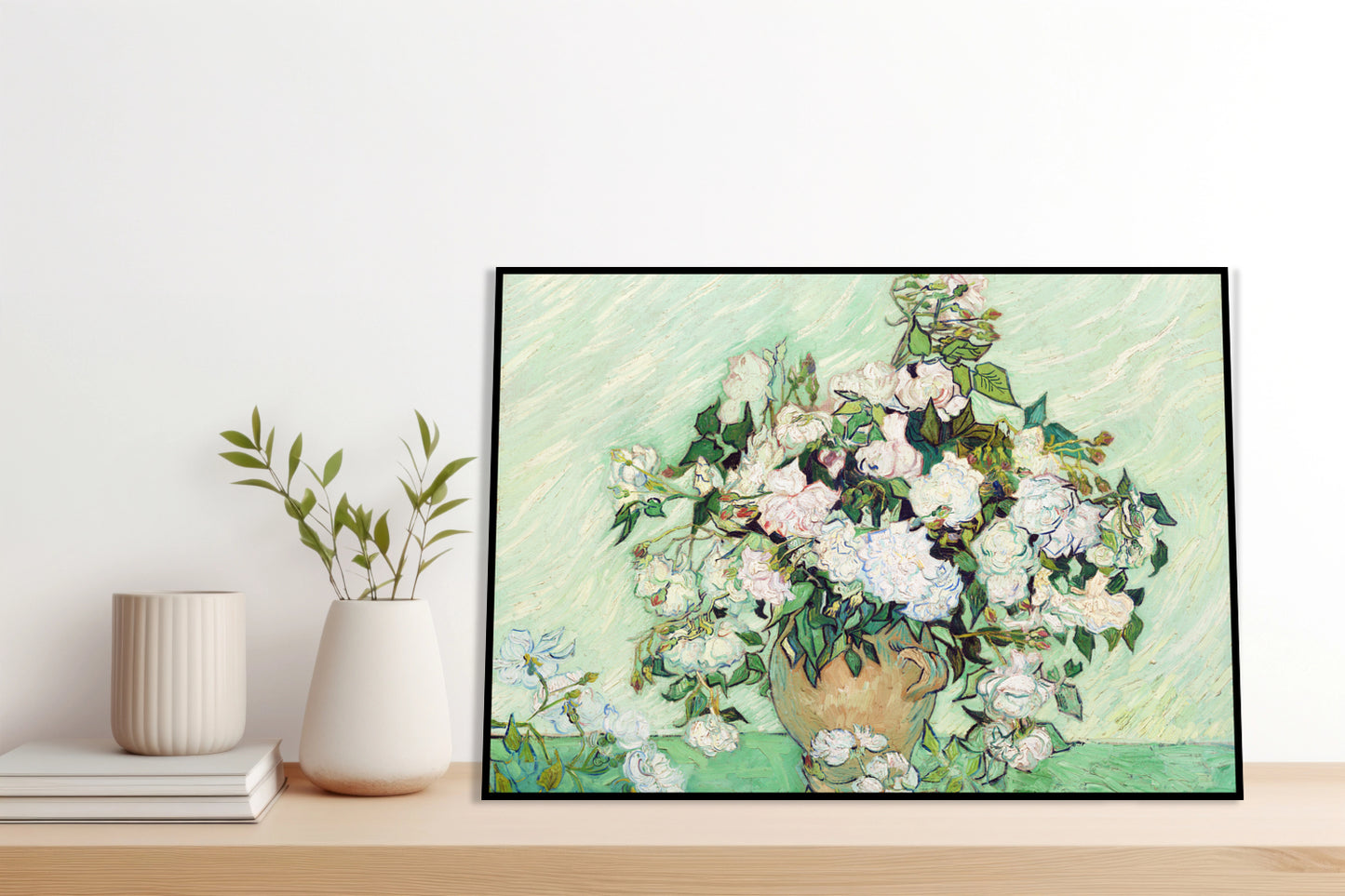 Plakat   Wazon z Różami, Van Gogh Vintage do Salonu