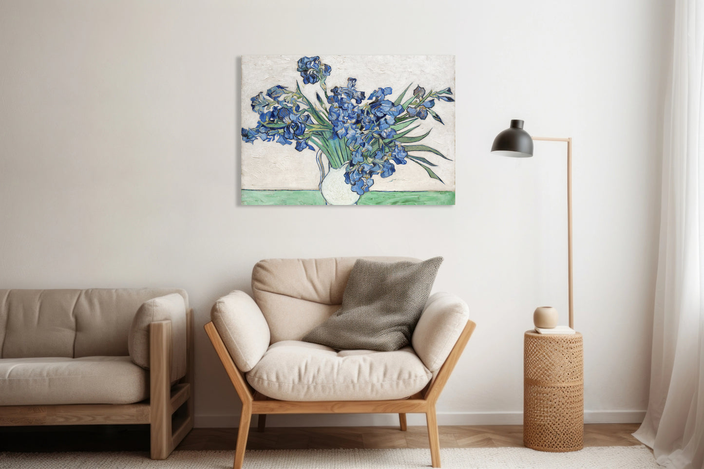 Obraz  Irises 2, Van Gogh Vintage do Salonu