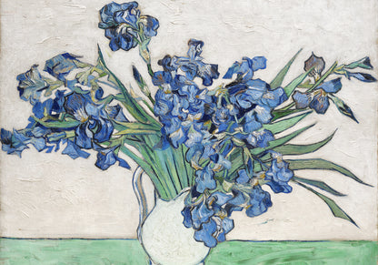 Plakat  Irises 2, Van Gogh Vintage do Salonu