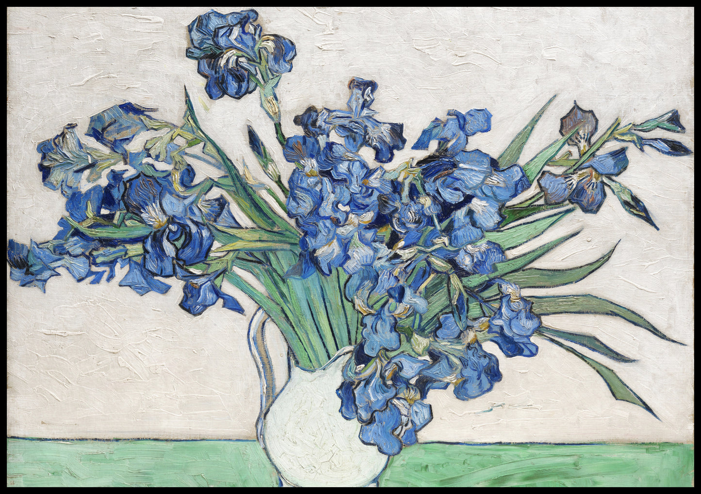 Plakat  Irises 2, Van Gogh Vintage do Salonu