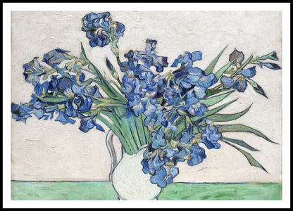 Plakat  Irises 2, Van Gogh Vintage do Salonu