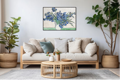 Plakat  Irises 2, Van Gogh Vintage do Salonu