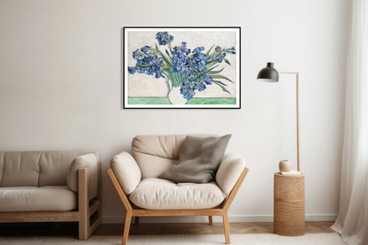 Plakat  Irises 2, Van Gogh Vintage do Salonu