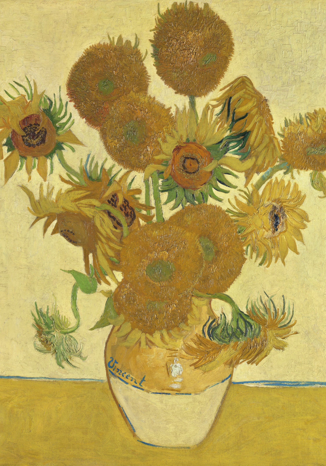 Plakat   Słoneczniki, Van Gogh Vintage do Salonu