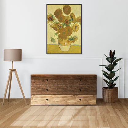 Plakat   Słoneczniki, Van Gogh Vintage do Salonu