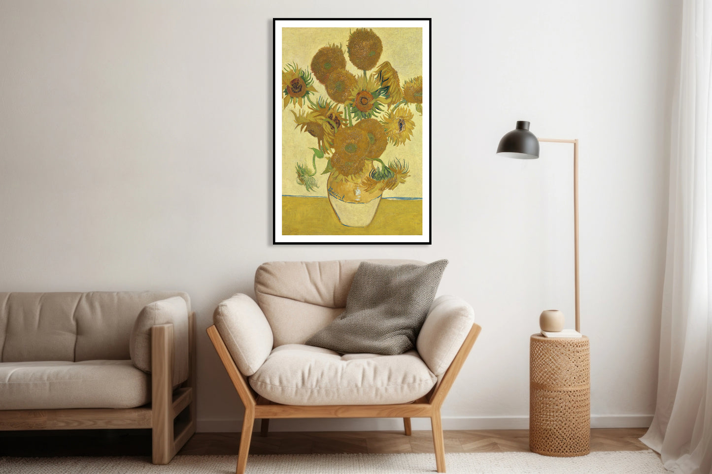 Plakat   Słoneczniki, Van Gogh Vintage do Salonu