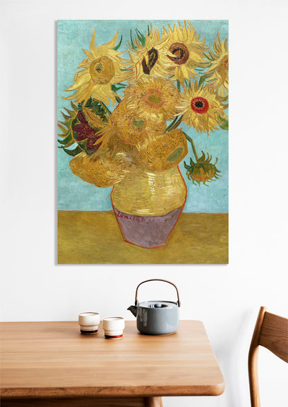 Obraz   Vase with Twelve Sunflowers, Van Gogh Vintage