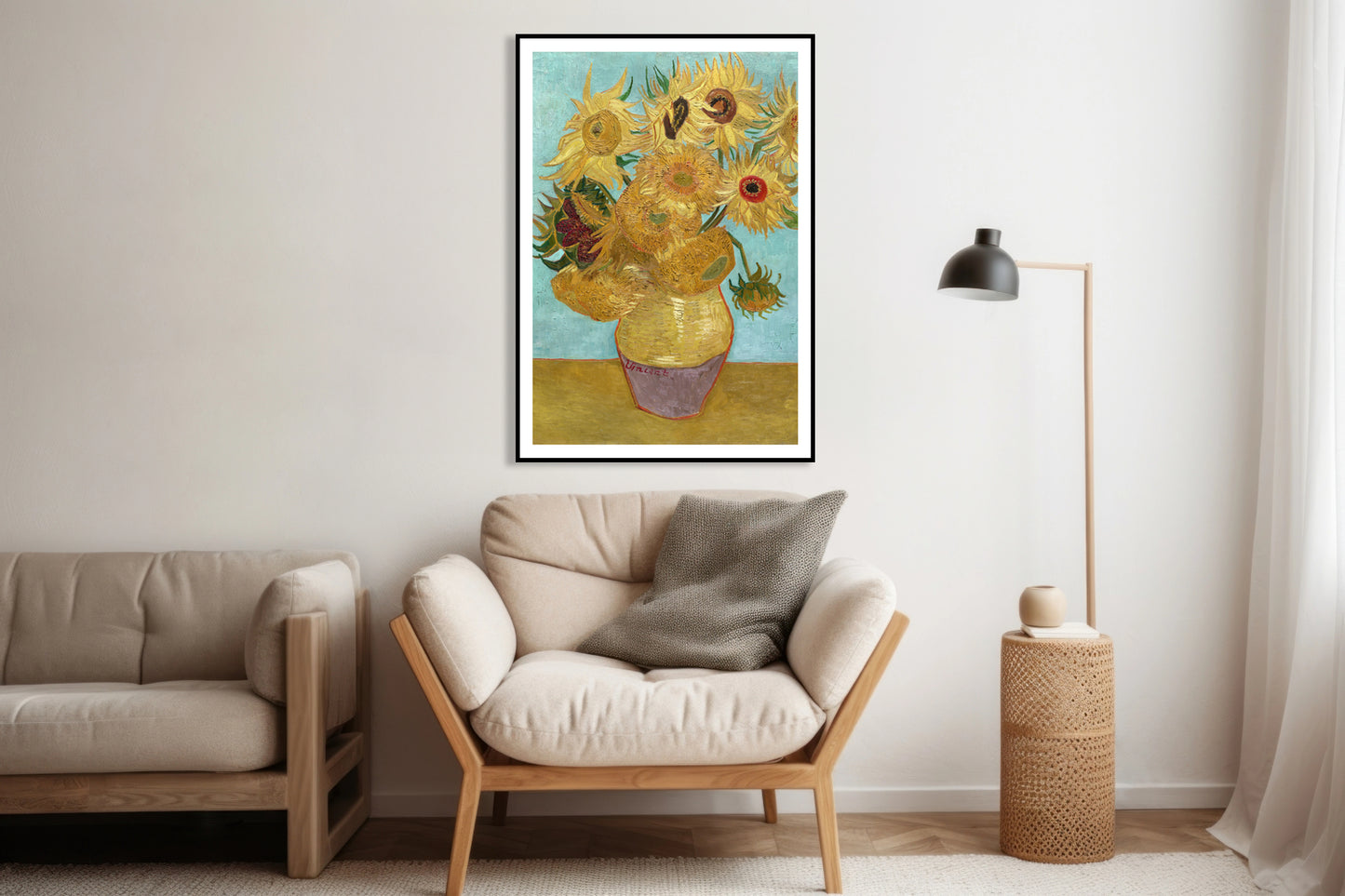Plakat   Vase with Twelve Sunflowers, Van Gogh Vintage