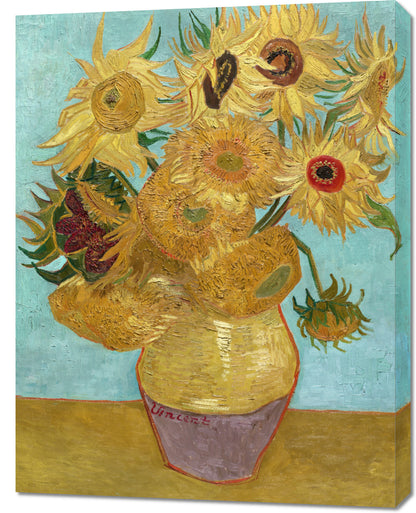 Obraz   Vase with Twelve Sunflowers, Van Gogh Vintage