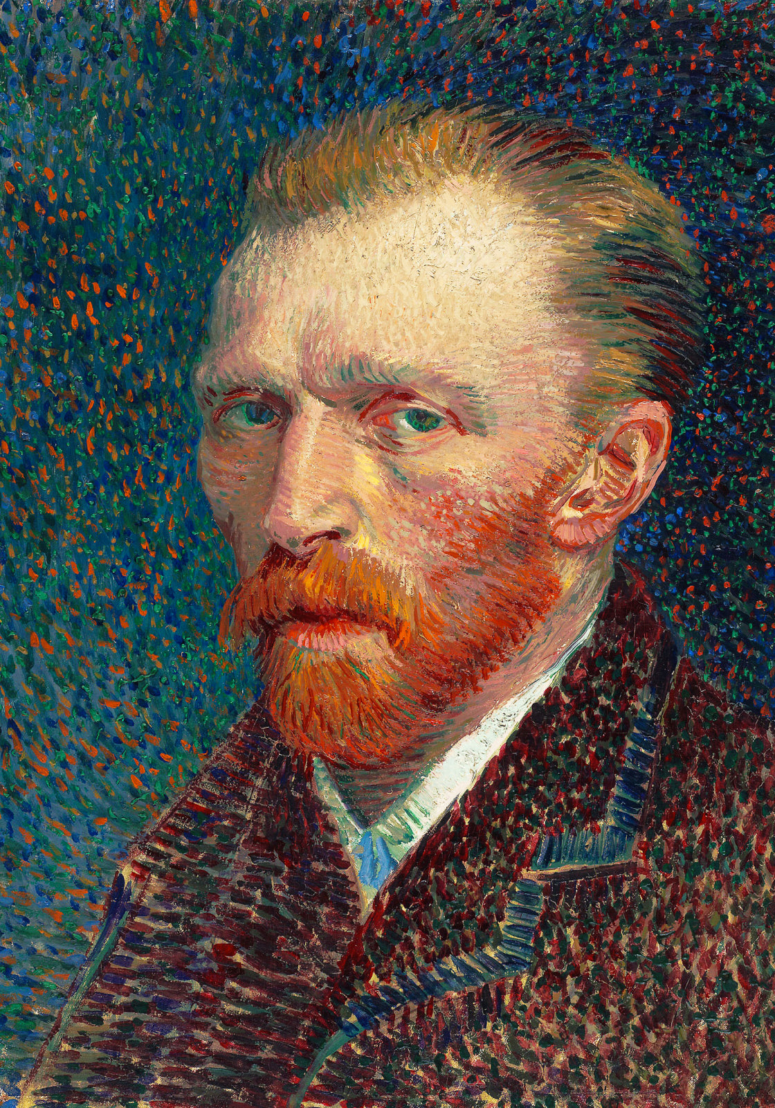 Plakat  Self-Portrait, Van Gogh Vintage do Salonu