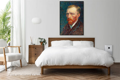 Plakat  Self-Portrait, Van Gogh Vintage do Salonu