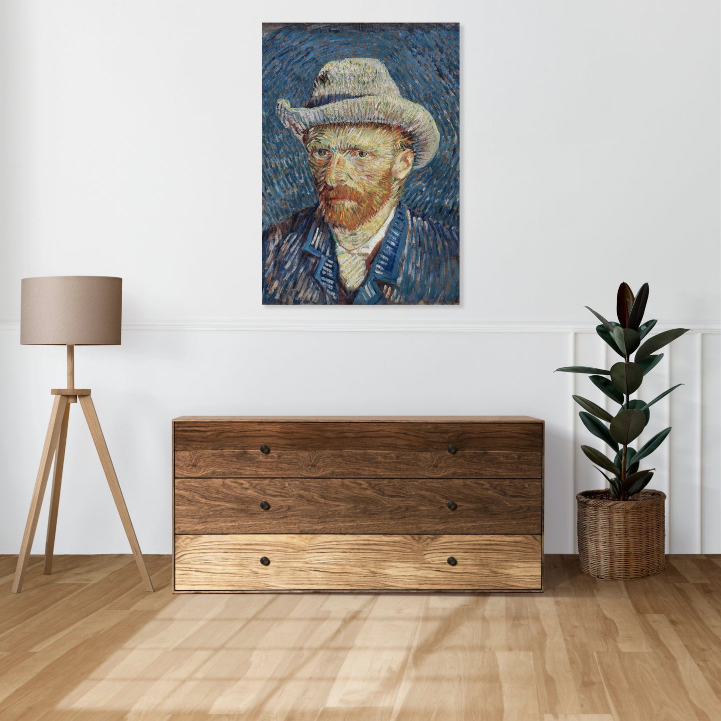 Obraz   Self-Portrait 2, Van Gogh Vintage do Salonu