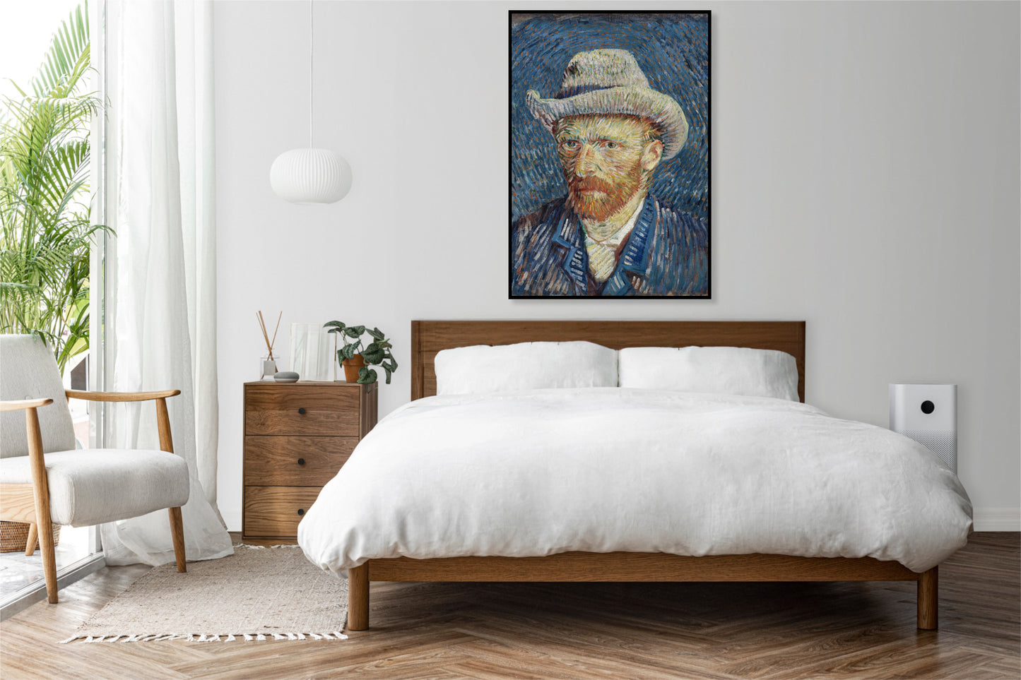 Plakat   Self-Portrait 2, Van Gogh Vintage do Salonu
