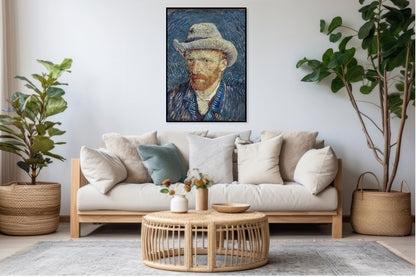 Plakat   Self-Portrait 2, Van Gogh Vintage do Salonu
