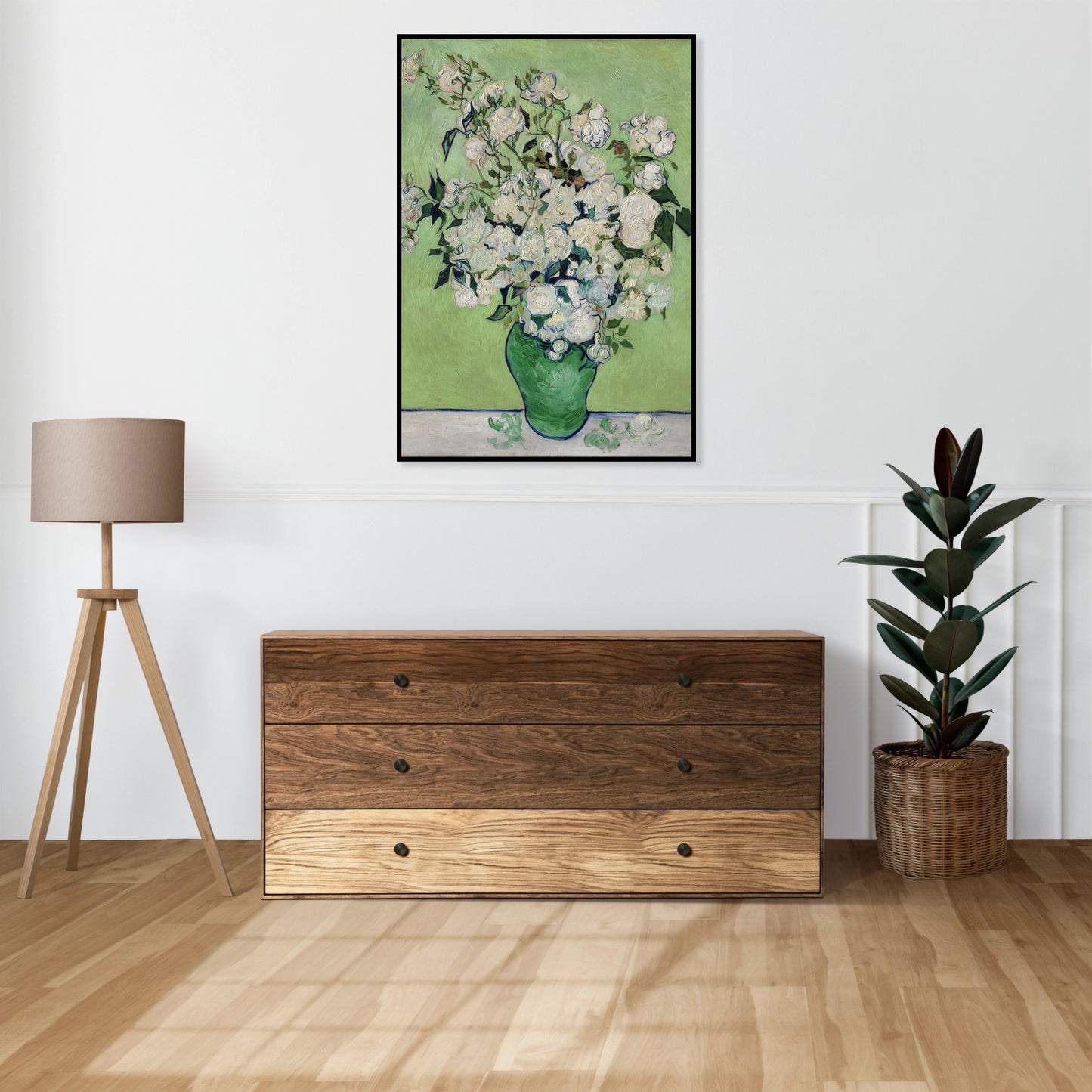 Plakat  Roses, Van Gogh Vintage do Salonu