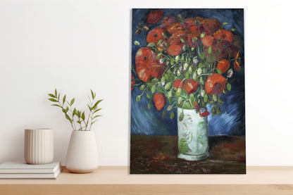 Obraz  Vase with Poppies, Van Gogh Vintage do Salonu