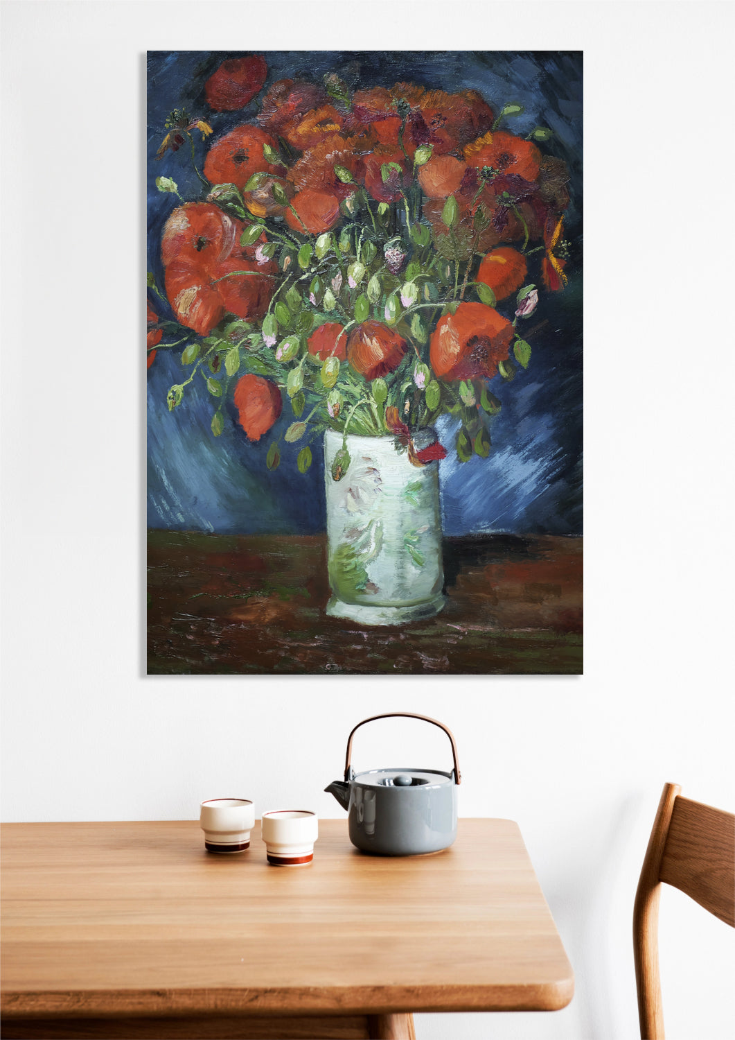 Obraz  Vase with Poppies, Van Gogh Vintage do Salonu