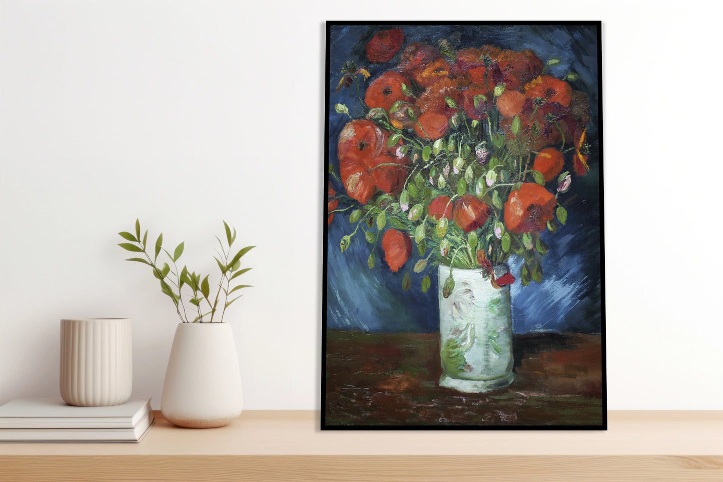 Plakat  Vase with Poppies, Van Gogh Vintage do Salonu