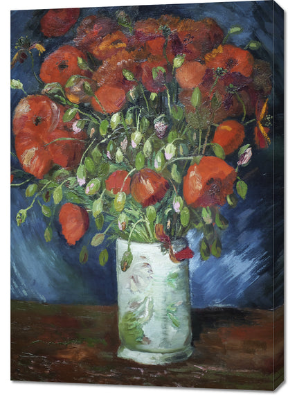Obraz  Vase with Poppies, Van Gogh Vintage do Salonu