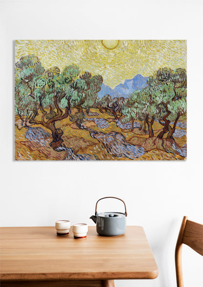 Obraz  Olive Trees, Van Gogh Vintage do Salonu