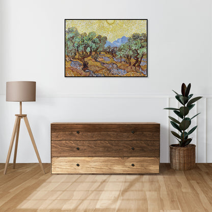 Plakat  Olive Trees, Van Gogh Vintage do Salonu