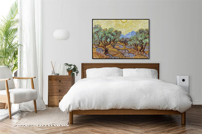 Plakat  Olive Trees, Van Gogh Vintage do Salonu