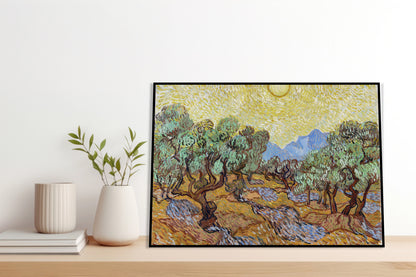 Plakat  Olive Trees, Van Gogh Vintage do Salonu