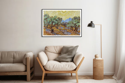 Plakat  Olive Trees, Van Gogh Vintage do Salonu