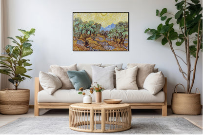Plakat  Olive Trees, Van Gogh Vintage do Salonu