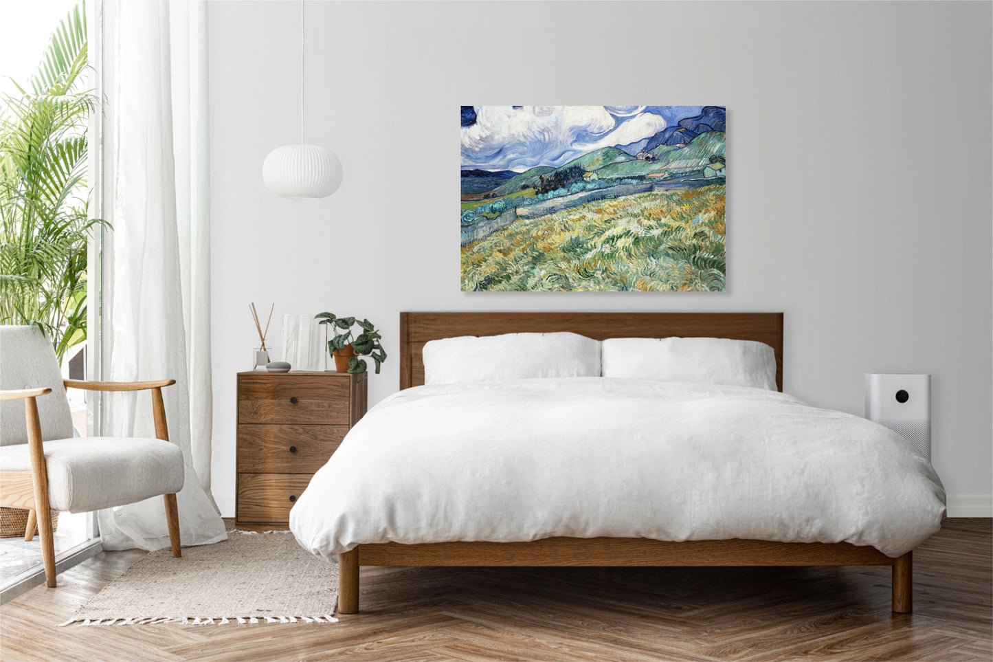 Obraz  Saint-Rémy, Van Gogh Vintage do Salonu