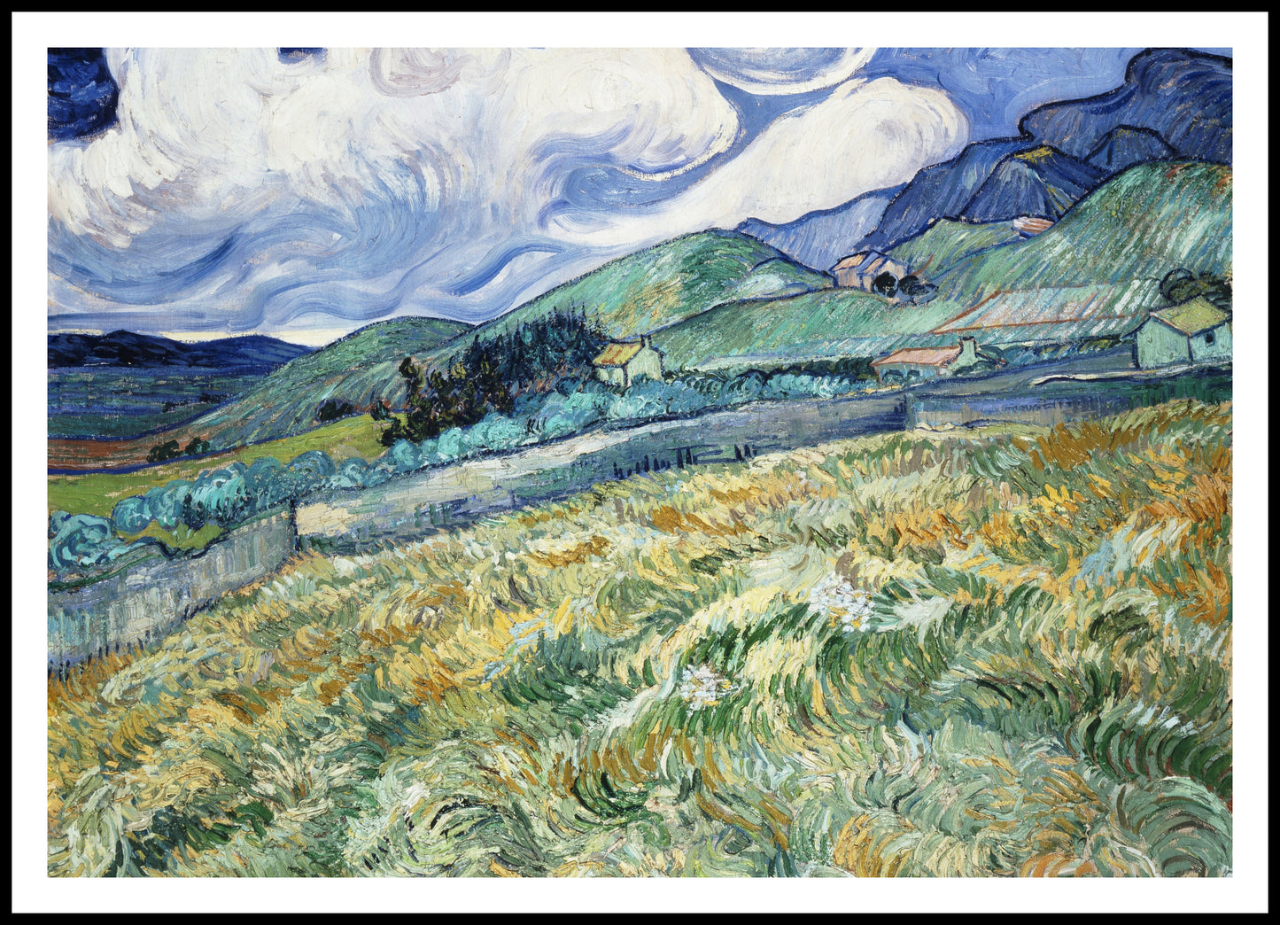 Plakat  Saint-Rémy, Van Gogh Vintage do Salonu
