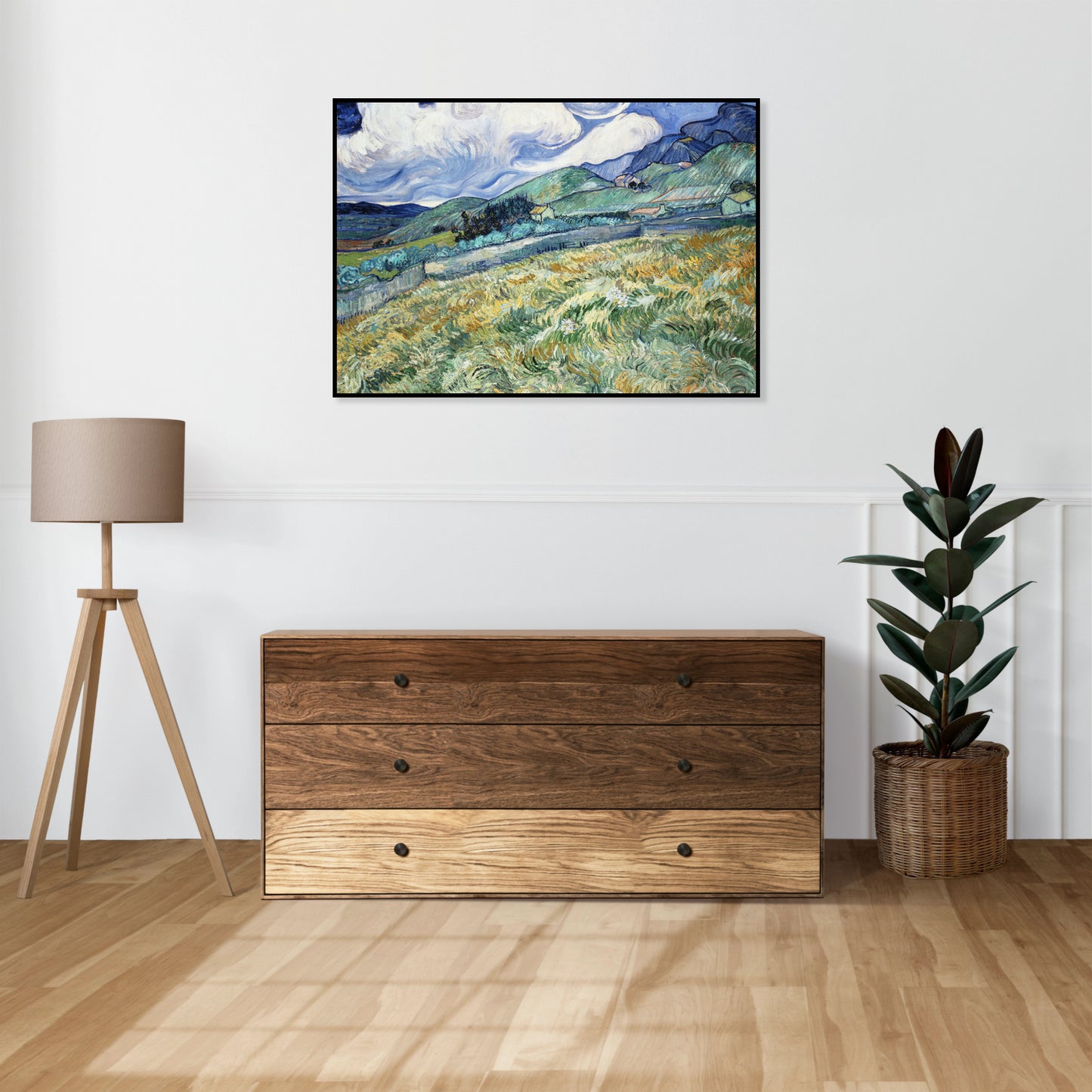 Plakat  Saint-Rémy, Van Gogh Vintage do Salonu