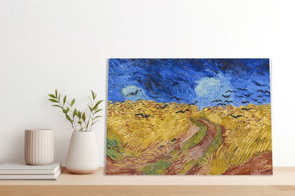 Obraz   Pole Pszenicy z Krukami, Van Gogh Vintage